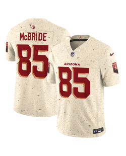 Trey McBride Arizona Cardinals Nike 2025 Rivalries Collection Limited Trikot – Natur