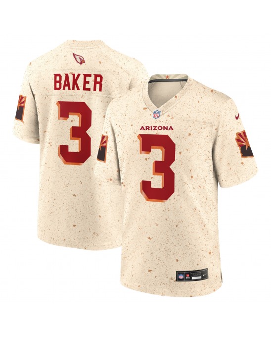 Budda Baker Arizona Cardinals Nike 2025 Rivalries Collection Spieler Trikot – Natur