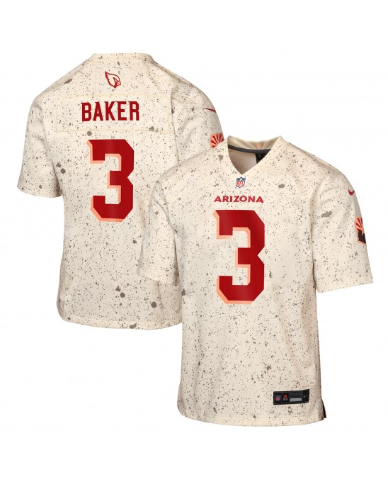 Budda Baker Arizona Cardinals Nike Jugend 2025 Rivalries Collection Spieler Trikot – Natur