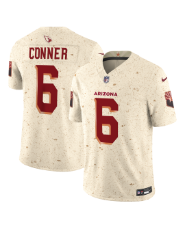 James Conner Arizona Cardinals Nike 2025 Rivalries Collection Limited Trikot – Natur