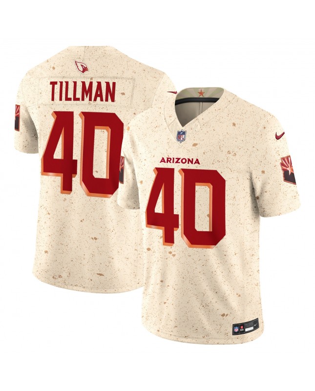 Pat Tillman Arizona Cardinals Nike 2025 Rivalries Collection Retired Spieler Limited Trikot – Natur