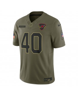Pat Tillman Arizona Cardinals Nike 2025 Salute to Service Retired Limited Trikot – Olivgrün