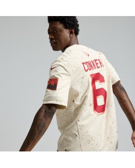 James Conner Arizona Cardinals Nike 2025 Rivalries Collection Limited Trikot – Natur