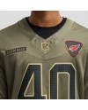 Pat Tillman Arizona Cardinals Nike 2025 Salute to Service Retired Limited Trikot – Olivgrün