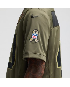 Pat Tillman Arizona Cardinals Nike 2025 Salute to Service Retired Limited Trikot – Olivgrün