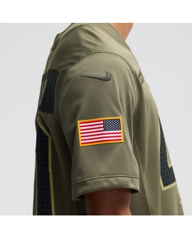 Pat Tillman Arizona Cardinals Nike 2025 Salute to Service Retired Limited Trikot – Olivgrün