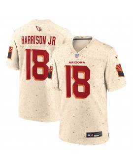 Marvin Harrison Jr. Arizona Cardinals Nike 2025 Rivalries Collection Spieler Trikot – Natur