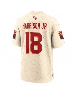 Marvin Harrison Jr. Arizona Cardinals Nike 2025 Rivalries Collection Spieler Trikot – Natur