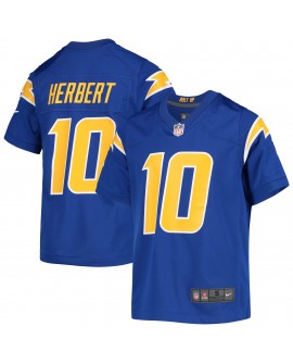 Justin Herbert Los Angeles Chargers Nike Jugend-Spieler Trikot – Royal