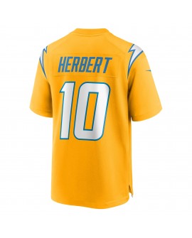 Justin Herbert Los Angeles Chargers Nike Alternate Charger PowerSpiele-Trikot für Jugendliche – Gold