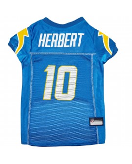 Justin Herbert Spieler-Haustiertrikot der Los Angeles Chargers – Blau