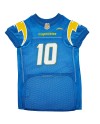 Justin Herbert Spieler-Haustiertrikot der Los Angeles Chargers – Blau
