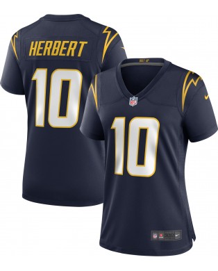 Justin Herbert Los Angeles Chargers Nike Damen-Ausweichspieltrikot – Marineblau