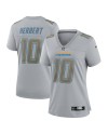 Justin Herbert Los Angeles Chargers Nike Atmosphere Fashion Game-Trikot für Damen – Grau