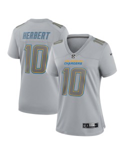 Justin Herbert Los Angeles Chargers Nike Atmosphere Fashion Game-Trikot für Damen – Grau