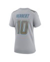 Justin Herbert Los Angeles Chargers Nike Atmosphere Fashion Game-Trikot für Damen – Grau