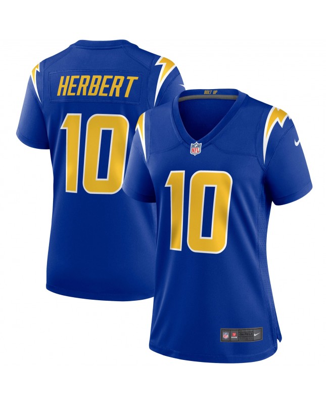 Justin Herbert Los Angeles Chargers Nike Damen-Spieler Trikot – Royal