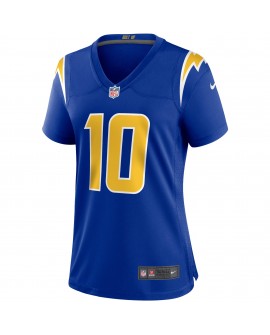 Justin Herbert Los Angeles Chargers Nike Damen-Spieler Trikot – Royal