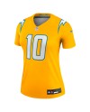 Justin Herbert Los Angeles Chargers Nike Alternate Charger Power Legend Spieler Performance-Oberteil für Damen – Gold