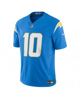 Justin Herbert Los Angeles Chargers Nike Vapor F.U.S.E. Limitiertes Trikot – Puderblau