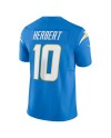 Justin Herbert Los Angeles Chargers Nike Vapor F.U.S.E. Limitiertes Trikot – Puderblau