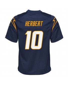 Justin Herbert Los Angeles Chargers Nike Jugend-Spieler Trikot – Marineblau