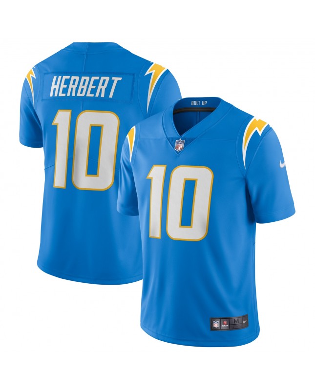 Justin Herbert Los Angeles Chargers Nike Vapor Limited Trikot – Pulverblau