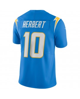 Justin Herbert Los Angeles Chargers Nike Vapor Limited Trikot – Pulverblau