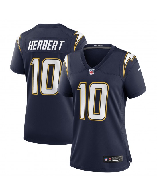 Justin Herbert Los Angeles Chargers Nike Alternate Super Chargers Spieler Trikot für Damen – Marineblau
