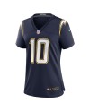 Justin Herbert Los Angeles Chargers Nike Alternate Super Chargers Spieler Trikot für Damen – Marineblau