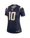 Justin Herbert Los Angeles Chargers Nike Alternate Super Chargers Legend Spieler Performance-Oberteil für Damen – Marineblau