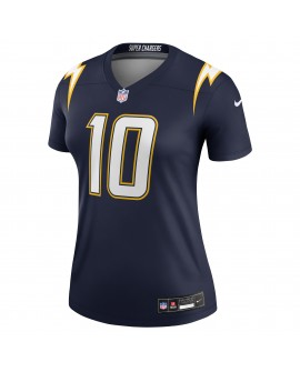 Justin Herbert Los Angeles Chargers Nike Alternate Super Chargers Legend Spieler Performance-Oberteil für Damen – Marineblau
