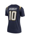 Justin Herbert Los Angeles Chargers Nike Alternate Super Chargers Legend Spieler Performance-Oberteil für Damen – Marineblau