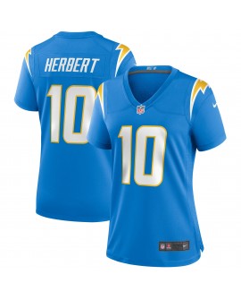 Justin Herbert Los Angeles Chargers Nike Spieler-Spieler Trikot für Damen – Pulverblau