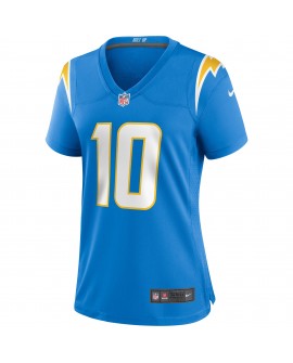Justin Herbert Los Angeles Chargers Nike Spieler-Spieler Trikot für Damen – Pulverblau