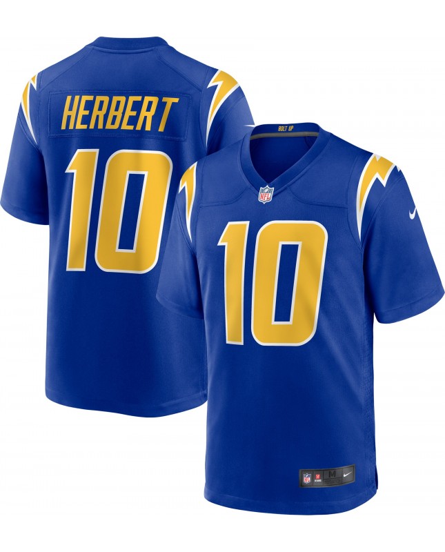 Justin Herbert Los Angeles Chargers Nike Ausweichtrikot – Royal