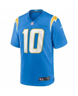 Justin Herbert Los Angeles Chargers Nike Spieler-Spieler Trikot – Pulverblau