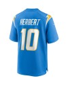 Justin Herbert Los Angeles Chargers Nike Spieler-Spieler Trikot – Pulverblau
