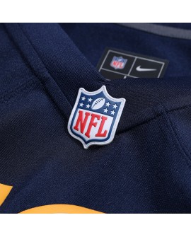 Justin Herbert Los Angeles Chargers Nike Alternative Game-Trikot – Marineblau