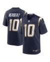 Justin Herbert Los Angeles Chargers Nike Alternate Super Chargers Spielspieler-Trikot – Marineblau