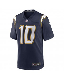 Justin Herbert Los Angeles Chargers Nike Alternate Super Chargers Spielspieler-Trikot – Marineblau