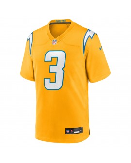 Derwin James Jr. Los Angeles Chargers Nike Alternate Charger PowerSpiele-Trikot für Jugendliche – Gold