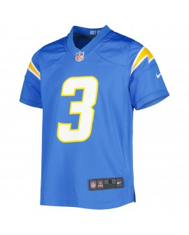Derwin James Jr. Los Angeles Chargers Nike Jugend-Spieler Trikot – Pulverblau