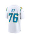 Joe Alt Los Angeles Chargers Nike Spieler-Spieler Trikot – Weiß