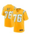 Joe Alt Los Angeles Chargers Nike Alternate Charger Power Spielspieler-Trikot – Gold