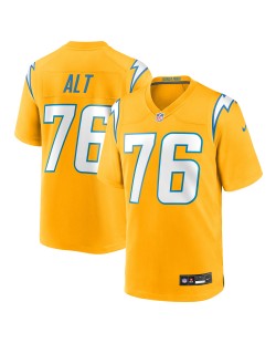 Joe Alt Los Angeles Chargers Nike Alternate Charger Power Spielspieler-Trikot – Gold