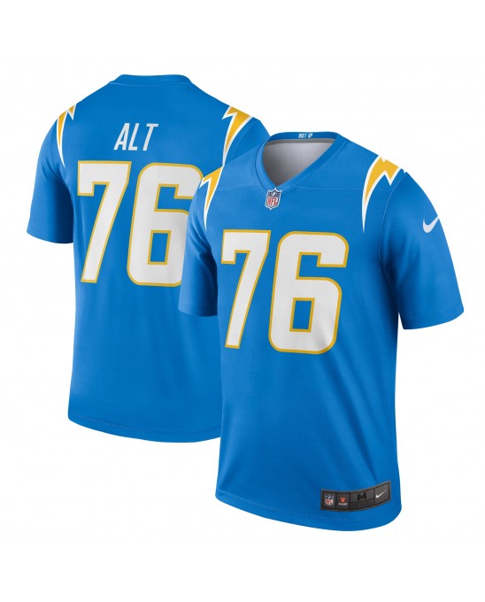 Joe Alt Los Angeles Chargers Nike Legend Spieler Performance Top – Pulverblau