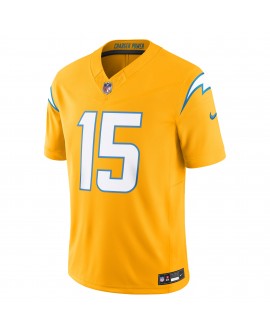 Ladd McConkey Los Angeles Chargers Nike Alternate Charger Power Vapor F.U.S.E. Limitiertes Trikot – Gold