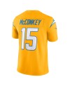 Ladd McConkey Los Angeles Chargers Nike Alternate Charger Power Vapor F.U.S.E. Limitiertes Trikot – Gold