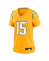 Ladd McConkey Los Angeles Chargers Nike Damen Alternate Charger Power Spieler Trikot – Gold